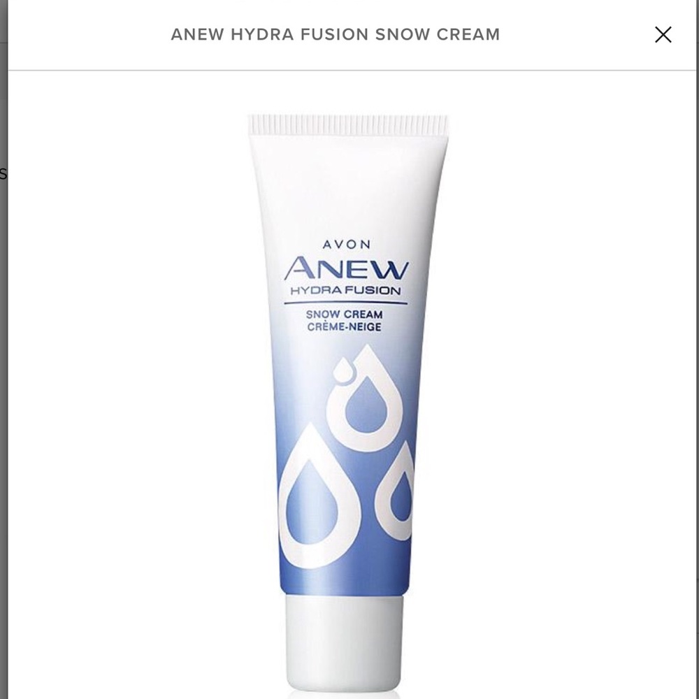 Anew Hydra Fusion Snow Cream 1.7 of oz. New